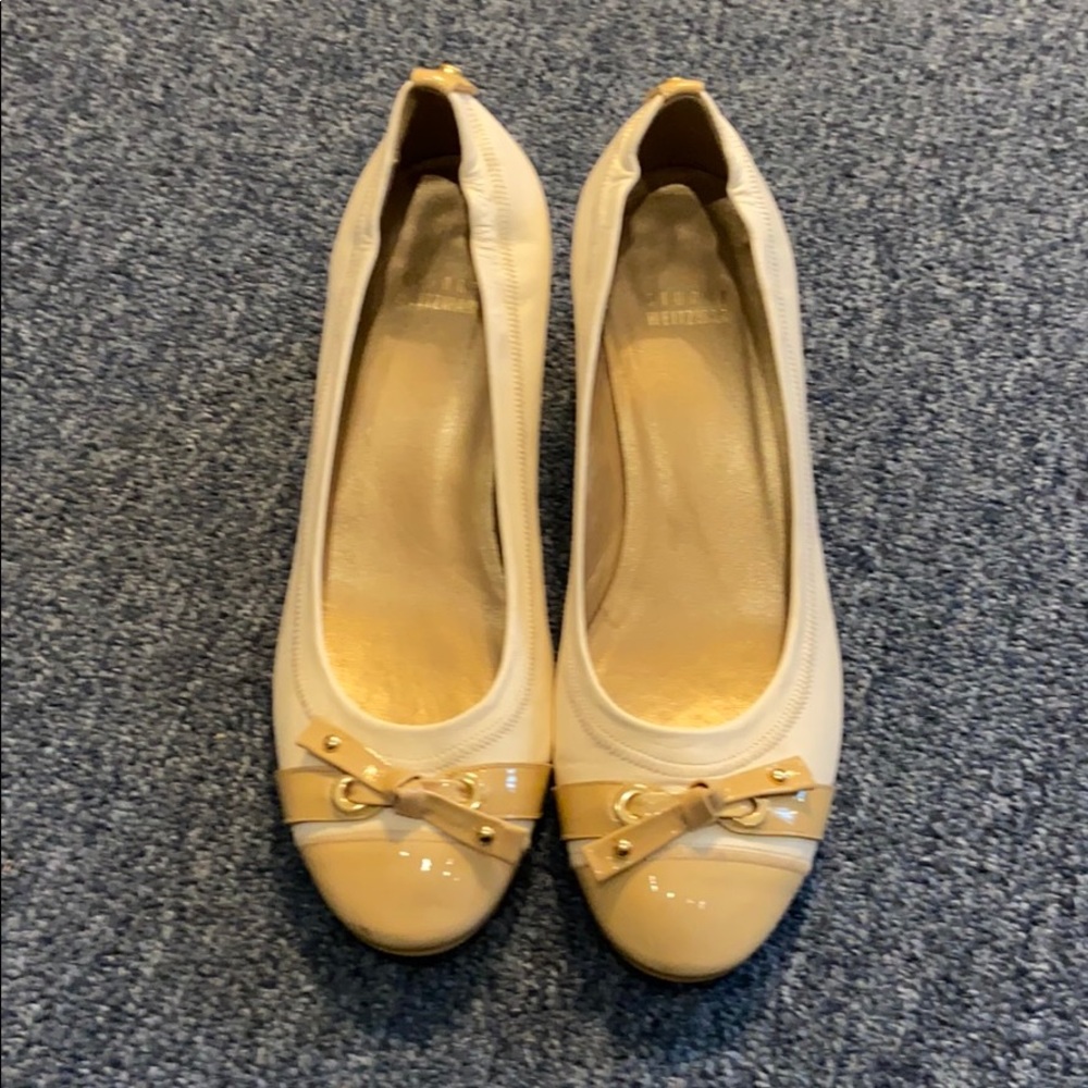 Stuart Weitzman Heels With Patent Detailing